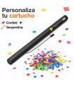 Electric Cartridge 80 Confetti + Customizable Streamers