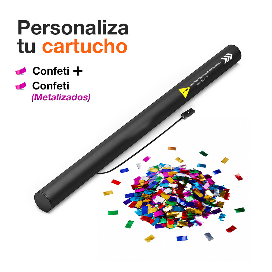 copy of Electric Cartridge 80 METAL Confetti + Customizable METAL Streamers