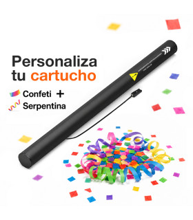Electric Cartridge 80 Confetti + Customizable Streamers