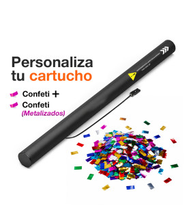 Personaliza tu Cartucho Eléctrico 80: Confeti Metal + Confeti Metal