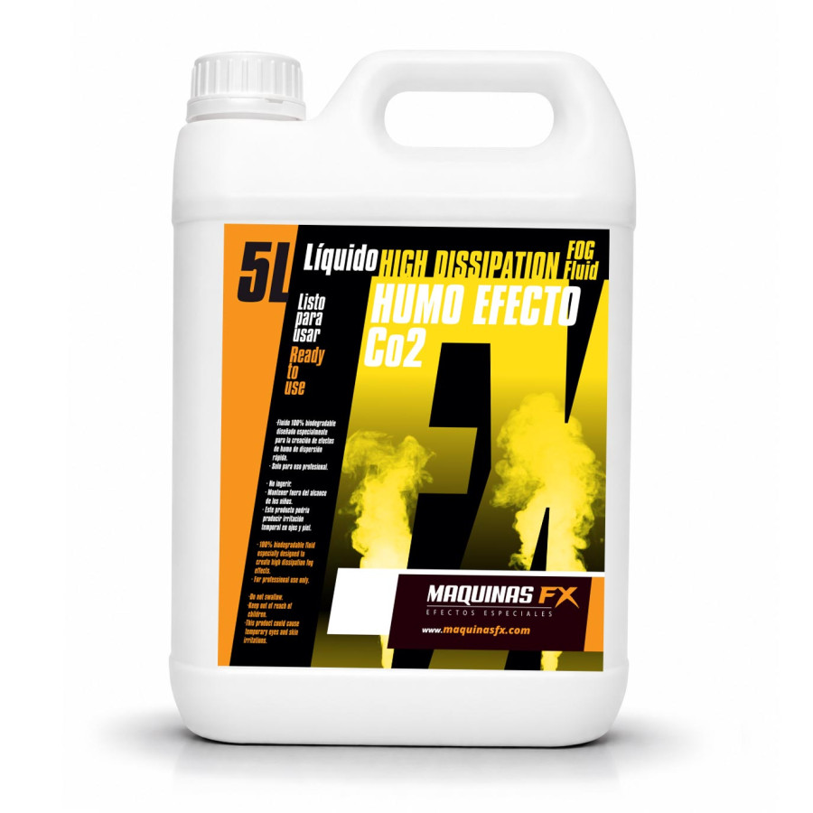 Liquido de Humo Efecto CO2 (5 L.)