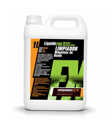 Liquido Limpiador Máquinas Humo (5 L.)