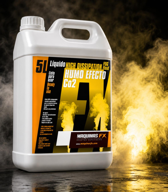 Liquido de Humo Efecto CO2 (5 L.)