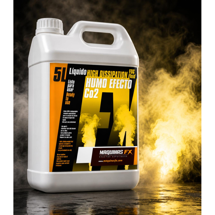 Liquido de Humo Efecto CO2 (5 L.)