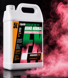 Liquido de humo - Aroma Fresa (5 litros)