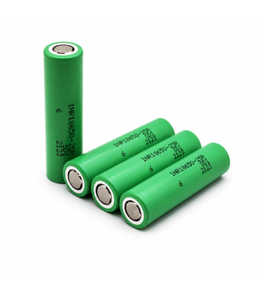 Pack of 4 Rechargeable 18650 Batteries