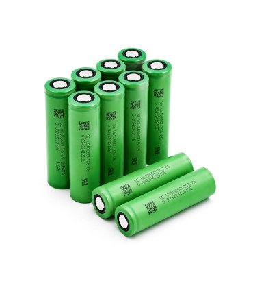 Pack of 10 Rechargeable 18650 Batteries