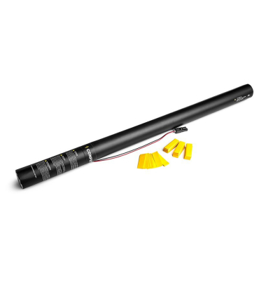 Cartuchos eléctricos 80 cm confeti amarillo