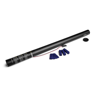 Cartuchos eléctricos 80 cm confeti azul