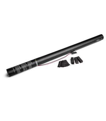 Cartuchos eléctricos 80 cm confeti negro