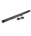 80 cm electric cartridges, black confetti, biodegradable