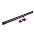 Cartuchos eléctricos 80 cm confeti morado