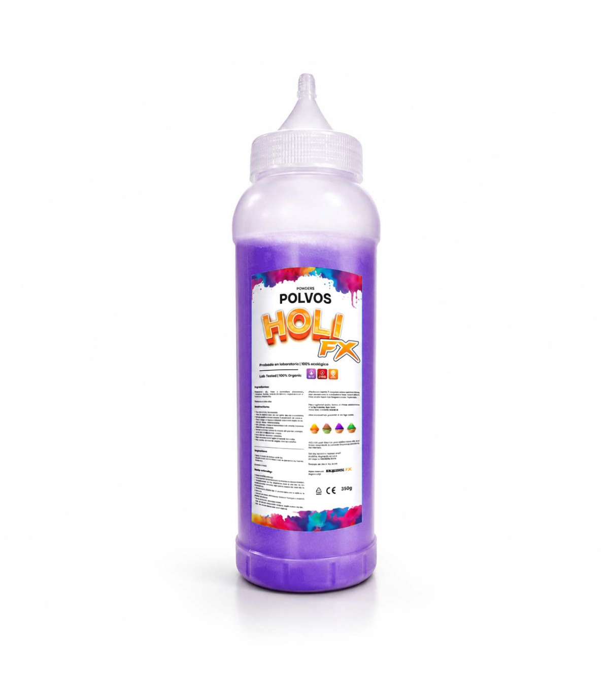 Botella Squeeze HOLI FX Morado