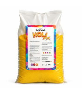 Saco Polvos HOLI FX Amarillo 5Kg