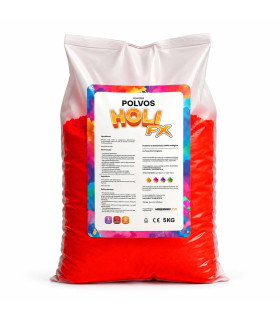 Saco Polvos HOLI FX Rojo 5Kg