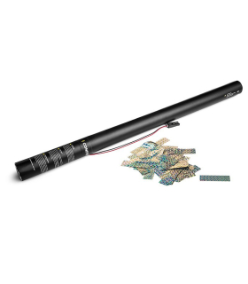 Cartucho Eléctrico 80 Cms Confeti Plata Láser