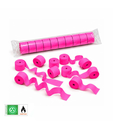 Serpentina papel 10 m. x 5 cm. rosa Biodegradable