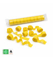 Serpentina de papel 10 m. x 5 cm. amarilla Biodegradable