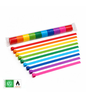 Paper streamer 20 m. x 5cm. multicolored