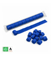 Paper streamer, 20 m x 5 cm, blue