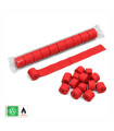 Serpentina de papel 20 m. x 5 cm. roja