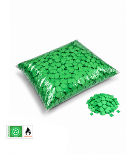 Micro Confeti Papel Verde Biodegradable