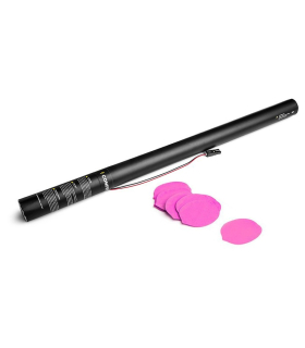 Cartuchos eléctricos 80 cm confeti pétalos rosa