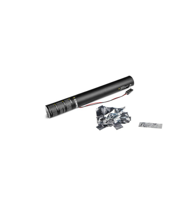 Cartucho Eléctrico 40 Cms Confeti Plata