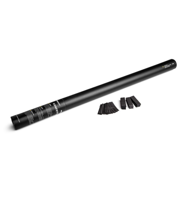 Cartucho Manual 80 Cms Confeti Papel Negro