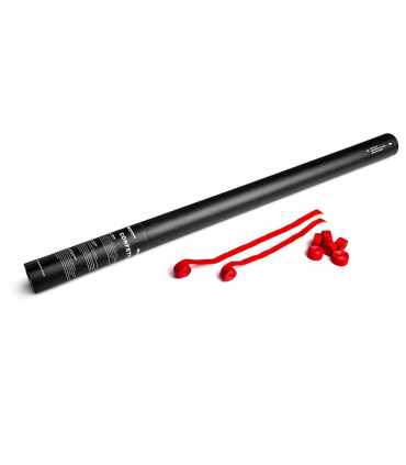 Cartucho Manual 80 Cms Serpentina Papel Rojo