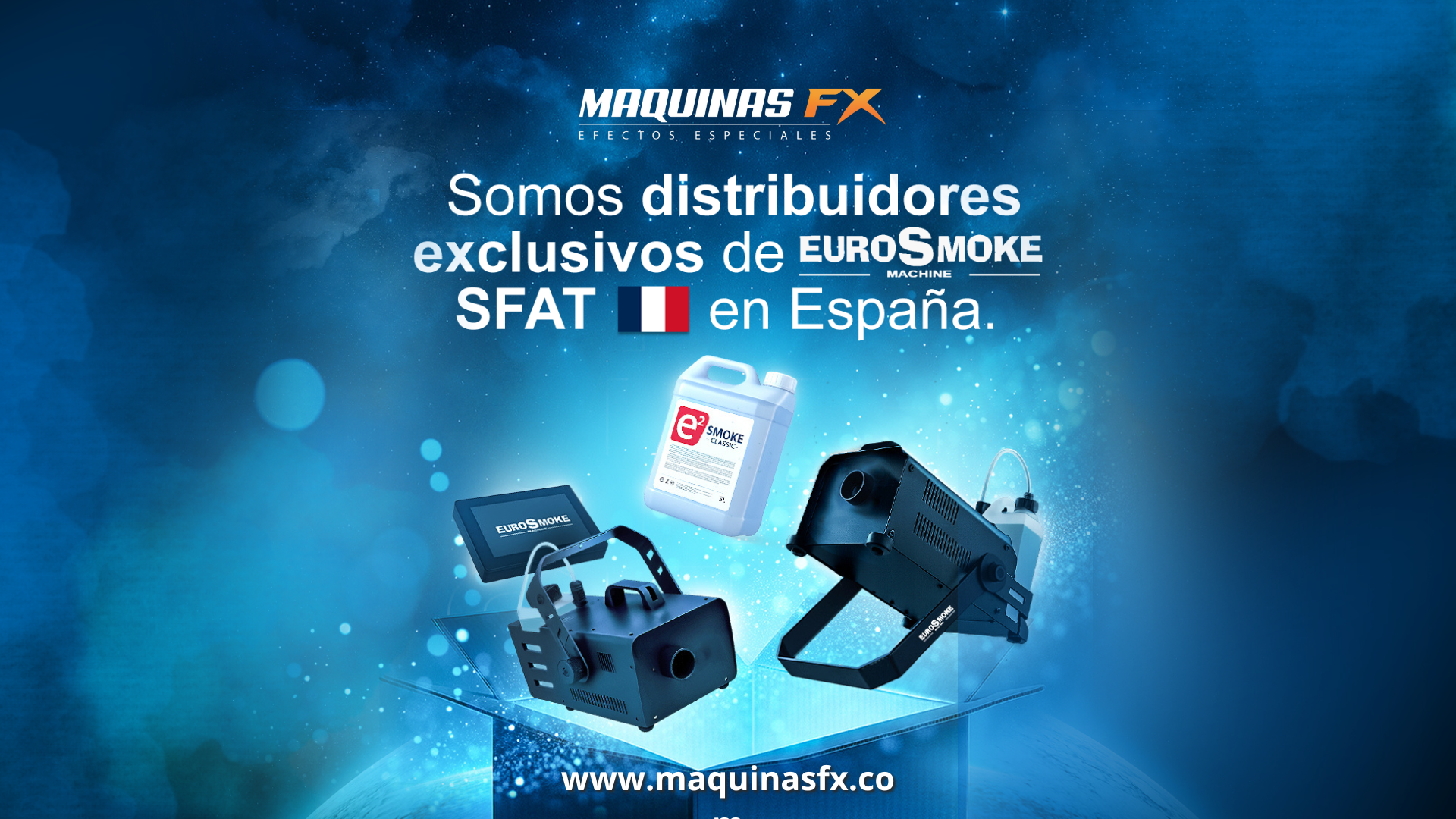 Máquinas de humo SFAT