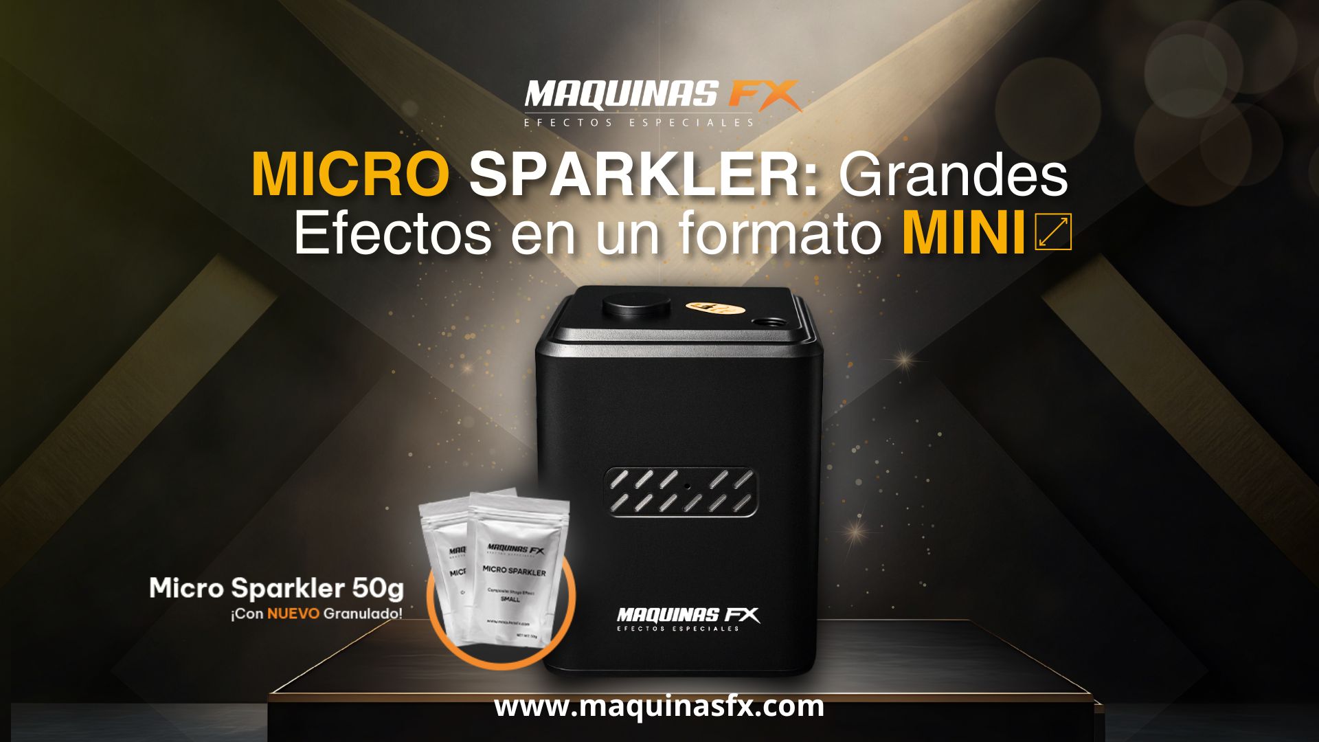 Micro Sparkler de Máquinas FX