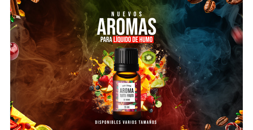 Descubre los nuevos AROMAS para líquidos de humo de Máquinas FX