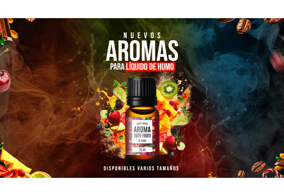 Descubre los nuevos AROMAS para líquidos de humo de Máquinas FX