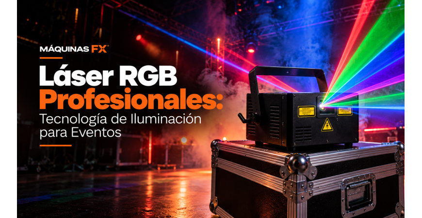 Láser RGB Profesionales: Tecnología de Iluminación para Eventos