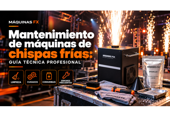 Mantenimiento de máquinas de chispas frías: guía técnica profesional