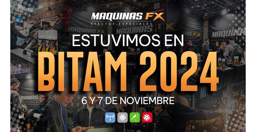 ¡Así Vivimos el BITAM Show 2024! ¡La Experiencia de Maquinas FX en la Feria los días 6 y 7 de Noviembre!