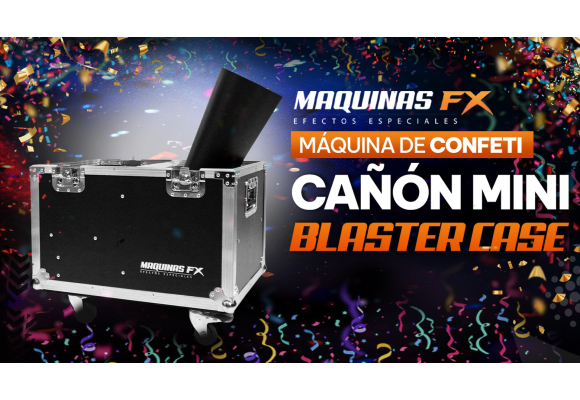 Cañón Mini Blaster Case: El Mejor Aliado para las Cabalgatas de Reyes Magos