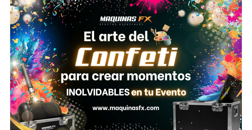 El arte del Confeti para crear momentos inolvidables para tu evento