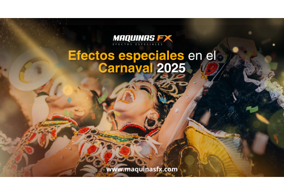  Efectos Especiales para Carnaval 2025: Confeti, CO2, Humo y Más...