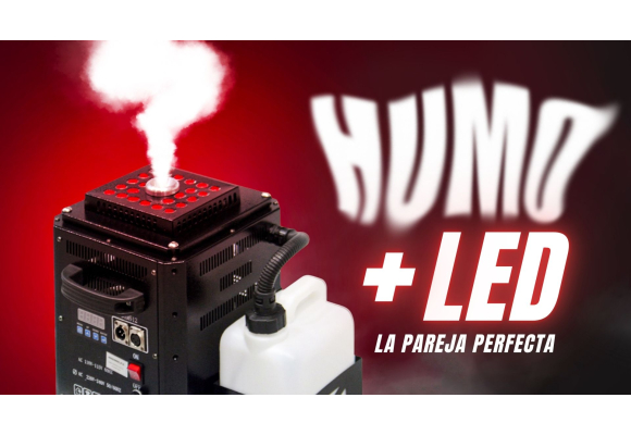 Humo y LED, la combinación de efectos perfecta