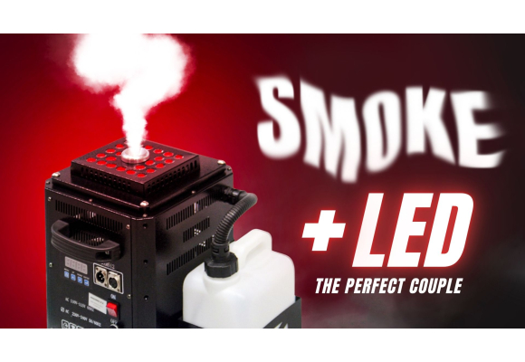 Smoke y LED, the perfect combination of effects