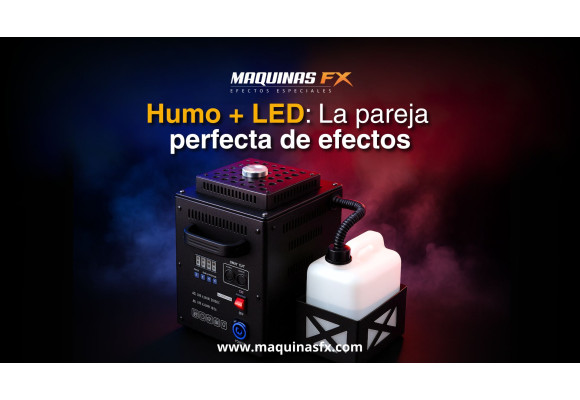 Humo y LED, la combinación de efectos perfecta