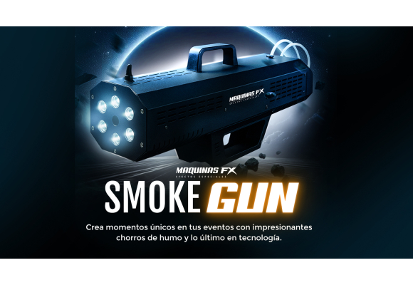 Smoke Gun: La pistola de humo eléctrica que revolucionará tus eventos