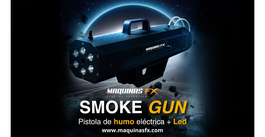 Smoke Gun: La pistola de humo eléctrica que revolucionará tus eventos
