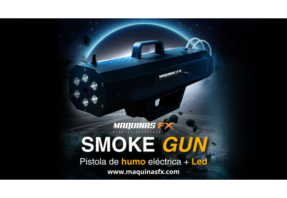 Smoke Gun: La pistola de humo eléctrica que revolucionará tus eventos