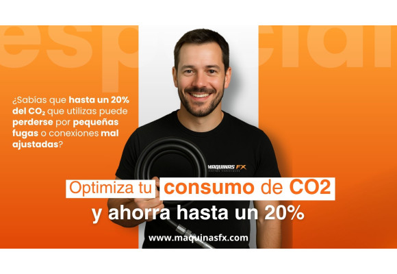 ¿Estás usando más CO₂ del necesario?