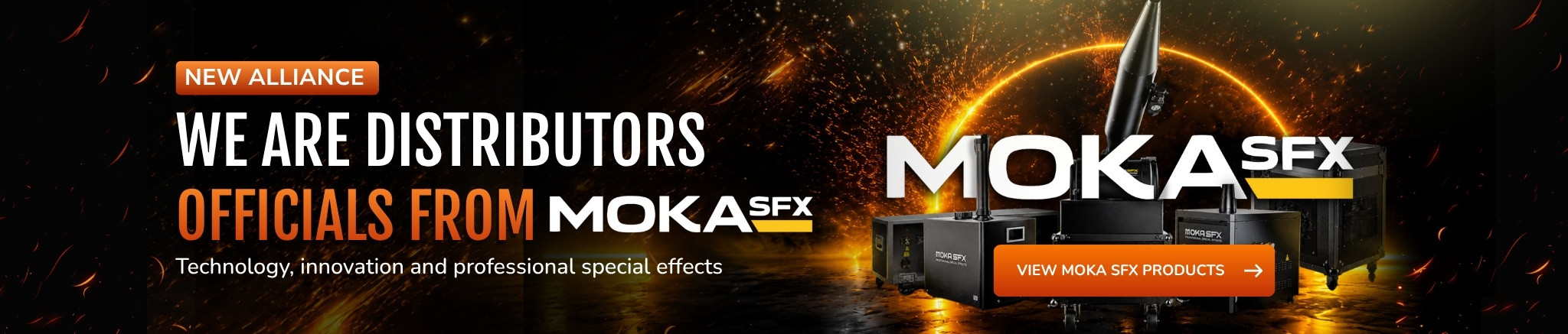 We are official distributors of MOKA SFX