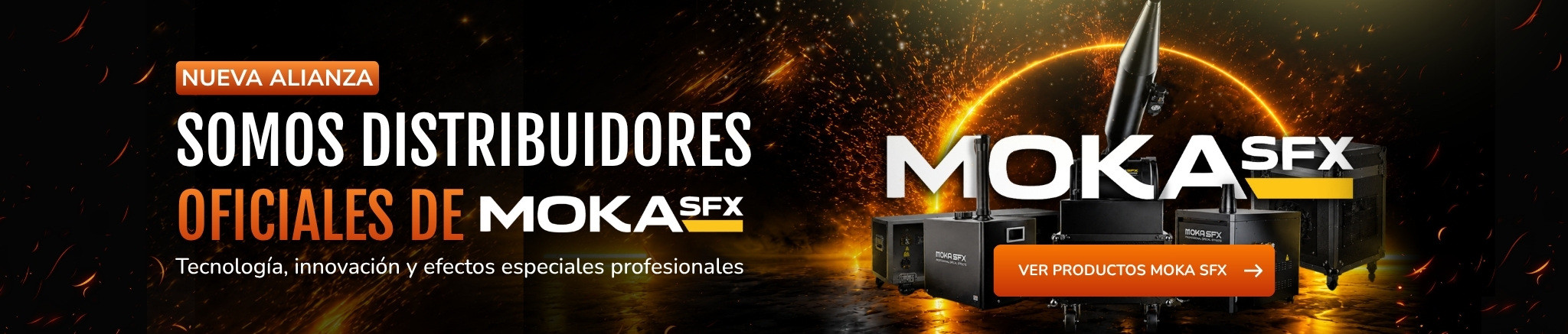 Somos distribuidores oficiales de MOKA SFX